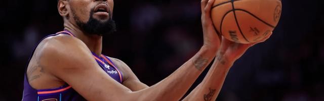 电竞战绩-从滞空绝杀到黯然离场！杜兰特太阳岁月悲情闭环