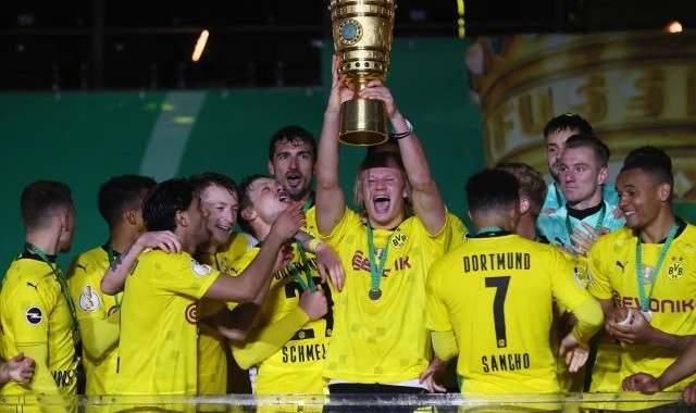 LOL Worlds 积分榜-【德国杯】桑乔哈兰德各两球 多特4比1莱比锡RB捧杯